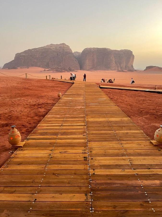 Wadi Rum Bedouin Camp Bagian luar foto